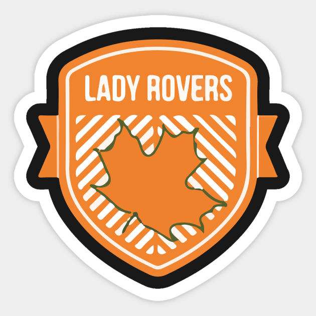 Lady Rovers Logo Sticker by SycamoreRoversFC